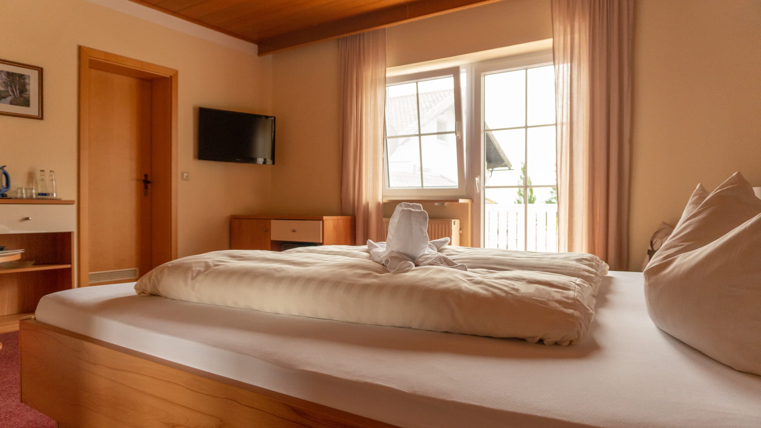 Double room with a balcony
